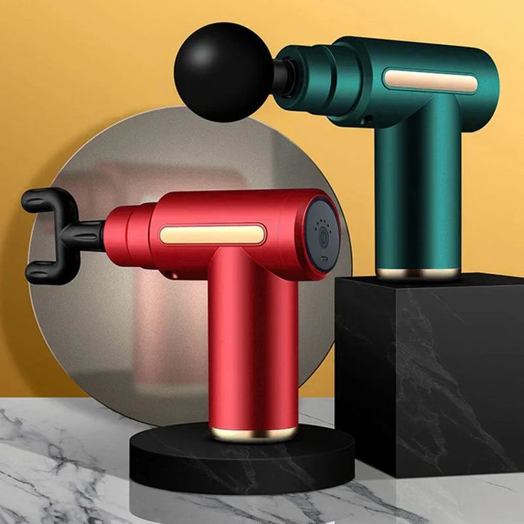 Deep Tissue Massage Gun | Portable Muscle Relief Massager with Rechargeable Battery for Neck & Back