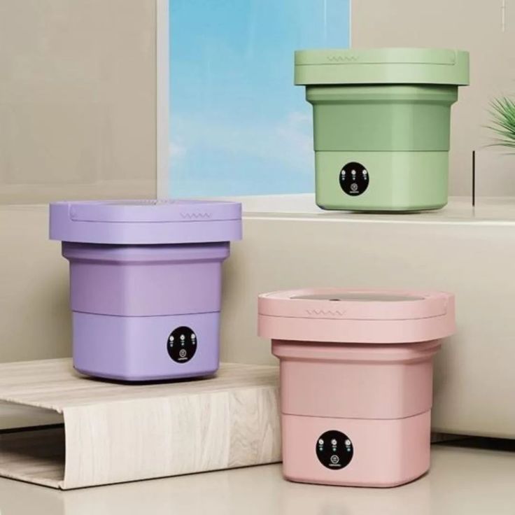 10L Foldable Mini Portable Washing Machine | wash clothes, socks, underwear, or light garments