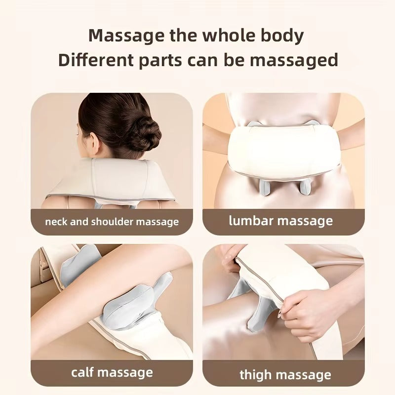 Neck and Shoulder Massager | Cordless Deep Tissue Electric Kneading Massager